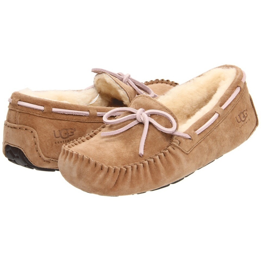 UGG Dakota Tobacco-2 Suede Moccasin Slipper Shoes